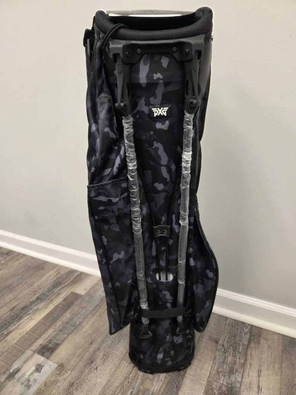 Parsons Xtreme Golf PXG Fairway Black Camo Xtreme Hybrid Stand Bag New